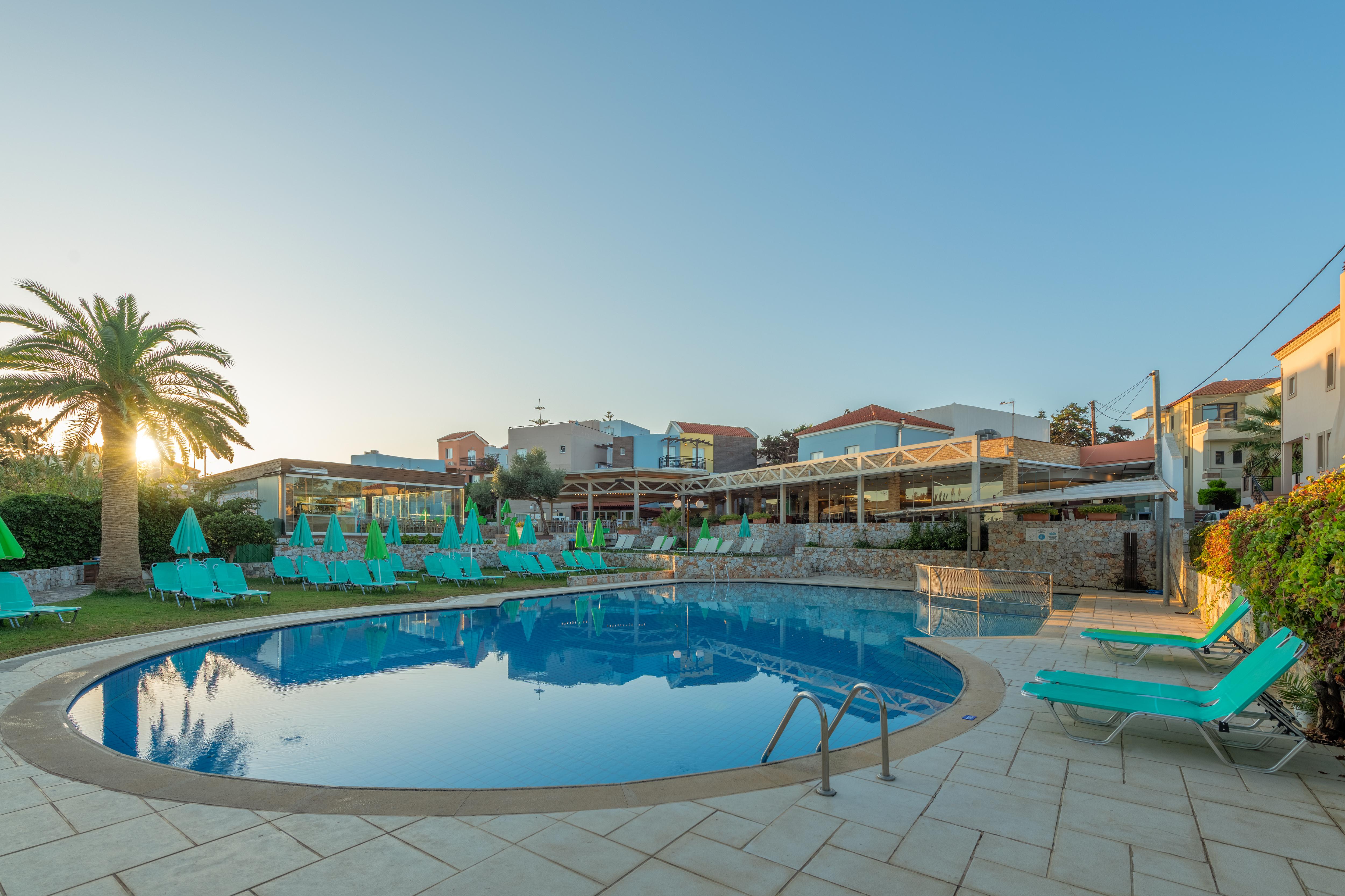 Iolida Village Water Park Hotel Agia Marina Exterior foto